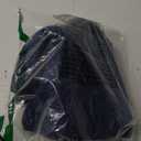 mixeoo Comfy Dark Blue Throw Pillow Covers Decorative Square Velvet Super Soft Navy Cushion Couch Cases Decor, Set of 2, 20 x 20 Inch