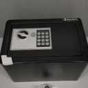 ADIMO Safe Box for College Dorm Room with Fireproof Waterproof Bag, Money Safe with Keys & Pass Code & Wall Mount Kits, Hidden Home Safe for Money, Jewelry, and Documents-0.5 Cubic Feet