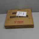 Vanity Mirror with Lights,Lighted Vanity Mirror with 9 Dimmable Bulbs for Dressing Room & Bedroom,3 Color Lighting,Modes Detachable 10x Magnification 360Ratation(White) 12" L x 14.4" W