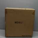 Wall-Mount Mailbox with Lock and Keys, Drop Box for House Outside, Locking Security, Rust-Proof Mail Box with Newspaper Compartment, 14.57 x 14.57 x 4.33 Inch, Dark Grey, MD021 X-Large