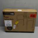 Toilet Safety Rails, Adjustable Toilet Handles for Elderly and Disabled, Toilet Support Rails for Seniors, Foldable Handicap Toilet Rails with Travel Bag, Instant Installation (Lake Blue)