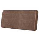 ANARACHON Leather Look Couch Cushion Covers Sofa Seat Slipcovers Sets Couches Furniture Protector for Sectional Armchair Loveseat Pets Kids Stretch Spandex Fabric (1 Cushion Loveseat, Brown)