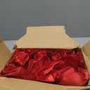 Giegxin 6 Pcs Derby Day Giant Flowers for Decoration 12, 20 Inch Large Artificial Red Velvet Rose Petals Giant Flowers Mexican Birthday Decoration for Derby Wedding Arch Anniversary Home Party Decor