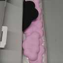 Cloud Wrist Rest Keyboard Palm Rest with Non-Slip Base for Computer Gaming Wrist Rest, YAMJUG Cloud Arm Rest Keyboard Wrist Pad Purplish Pink