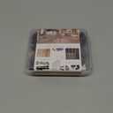 1" Nail on Furniture Sliders (24 Pack) - Furnigear Heavy Duty PTFE (Teflon) Chair Sliders Glides Wooden Furniture Movers Move Your Furniture Easily & Safety - Best Chair Leg Floor Protectors Brown