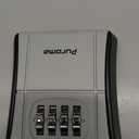 Puroma Key Lock Box, Portable Combination Lockbox Wall-Mounted Key Storage Box for House Keys, Resettable Code Safe Security Lock Box for Home, Office, Apartment Spare Key Storage (1 Pack, Gray)