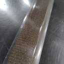 Coolaroo Outdoor Roller Shade with Wand - 95% UV Block Breathable Light Filtering Shade for Patio or Porch, Fade-Resistant, Easy-Clean Fabric, 10ft x 8ft, Walnut