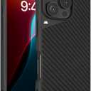 Mous for iPhone 16 Pro Case MagSafe Compatible - Limitless 6.0 - Carbon Fibre - Protective Shockproof Phone Cover