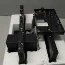 LamQee Outdoor Wall Lights Modern Exterior Lighting Fixtures, 3000K Integrated LED Outdoor Wall Sconce Lighting 2 Packs, Matte Black Outside Wall Mount Lights for House Front Door Porch Garage Patio