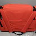 HOPERAN Dual-Sided Heated Stadium Seats for Bleachers with Back Support, 3 Levels Heating Stadium Seating for Bleachers Seat with Backrest, 5 Pockets Portable Stadium Chair for Outdoor (21", Black)