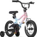 XJD 12 inch Kids Bike BMX Style Bicycle for 3-10 Years Old with Training Wheels Coaster Brake, Size: 12 Inch