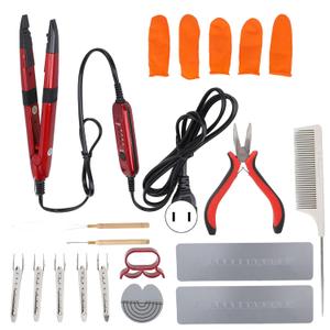 Hair Iron Tools Kit, Hair Extension Iron Constant Temperature Thermal Insulation Sheet Hair Extension Crochet Hair Extensions Tools(#2)