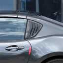 Curtain Visor Car Rear Triangle Window Shutters Triangle Sunshade Modified Decoration Stickers for Mazda for MX-5 ND 2016 2017 2018 2019 2020 2021 2022 2023 Car Shades