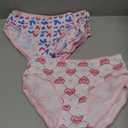 Girls Brief Kids Soft Underwear Toddler Panties Cotton Undies 12 Pack (7 Years, Multicolor)