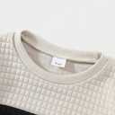Little Boy Clothes Long Sleeve Sweatshirts+Casual Pants 2PC Fall Winter Outfits 3-8 Years (Beige)
