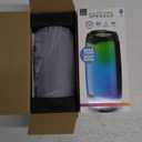 iLive Portable Bluetooth Color Changing Party Speaker, LED Light Effects, ISB212BLK