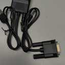 VGA to HDMI Adapter with Audio, Uni-Direction VGA (Source) to HDMI (TV/Monitor), Active VG A in HDM I Convertor Male to Female 1080P Video Dongle for Laptop,Computer,Projector