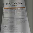 Momcozy Baby Carrier - Ergonomic, Cozy and Lightweight Carrier for 7-44lbs, Effortless to Put On, Ideal for Hands-Free Parenting, Enhanced Lumbar Support, Purehug for Infant to Toddler, Khaki