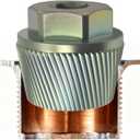 1.5'' Tub Drain Extractor Remove the 1.5-inch Old Broken, Stubborn Rusted Drain Tub Bathtub Remover Strong Grab Plumbing