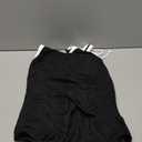 Charmo Women One Piece Swimsuit Zipper Back Ribbed Swimwear Sporty Racerback High Neck Bathing Suit (Large, Black)