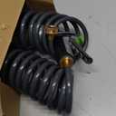 Coil Hose,3/8" EVA Coil Garden Hose 50 FT,Curly Water Hose Lightweight with Brass Connectors,Recoil Garden Hose Includes 8-Pattern Spray Nozzle for Boat, Yard, Patio, Green (Gray)