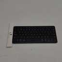 Bluetooth Keyboard, Ultra-Slim Wireless Keyboard for iPad, Rechargeable Ergonomic Computer Keyboard for iOS, Android, Windows PC Tablets Phone, Black