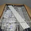 E1 Heavy Duty Closet Garment Rack, Adjustable Metal Clothing Storage