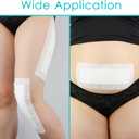 10 Pcs Knee Replacement Incision Adhesive Island Dressing 4"x12" Bandage Breathable Bordered Gauze Pads for Post Surgery Hip Replacement Recovery Wounds Cover Women Men Patients