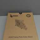 ZCDCP Black Metal 5 Tier Coffee Pod Holder, Nespresso Coffee Pod Holder Coffee Pod Wall Mountable Storage Drawer, for Vtline Capsule Coffee Machine (50 Pods Capacity)