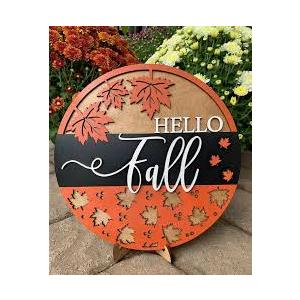 3D Spring Welcome Sign for Front Door, 11.8" Wooden Spring Floral Door Hanger, Outdoor Indoor Flower Wreath Wall Hanging House Decor, Green Yellow March Seasonal Front Porch Home Decorations