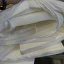 Memory Foam with Cover. Size: 4'W × 4'L × 1"H