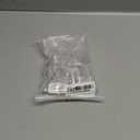 50 Pcs Plastic Locking Shelf Pins 5mm, 5/8" Clear Plastic Locking Shelf Support Peg Clips for 5mm Diameter Peg Hole & 5/8 Inch Cabinet Shelf