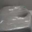 C CUSHION LAB Patented Pressure Relief Seat Cushion for Long Sitting Hours on Office/Home Chair, Car, Wheelchair - Extra-Dense Memory Foam for Hip, Tailbone, Coccyx, Sciatica - Light Grey