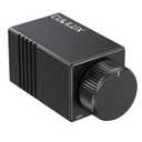 Cubilux RCA Volume Control Knob, Passive Adjustable Audio Controller for High Precision Volume Attenuation Management with Full Aluminum Alloy Case and ALPS Potentiometer (Black) Output