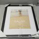 Malden 16x20 Matted Picture Frame - Made to Display Pictures 11x14 with Mat, or 16x20 without Mat -Black