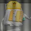 Cudlie Winnie The Pooh Bath Towel Set | Winnie The Pooh Hooded Baby Bath Towel | Includes Hoodie Towel & 5 Wash Cloths | Yellow/White | Officially Licensed