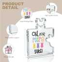 HTBIG Funny Easter Decorations Oh For Peeps Decor Acrylic Bunny Sign, Cute Spring Holiday Tabletop Ornament, Gift for Easter Home Party Decor