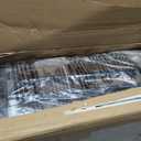 Baby Delight Lunaire Full Size Crib | Breathable Mesh Baby Crib | Tool-Free Assembly Baby Bed | Driftwood Grey
