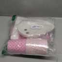 Yungyan 144 Pcs/24 Set Halloween Paper Plates and Napkins Boo Ghost Plates Pink Cups with Forks and Knife Halloween Party Tableware Set for Spooky Birthday Party Decoration Boo Baby Shower