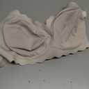 Momcozy Nursing Bras for Breastfeeding, Seamless Pregnancy Maternity Bra Wireless Classic Jelly Strip Support Nursing Bra (X-Large Plus, Cream)