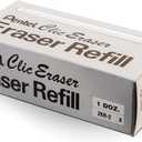 Pentel Refill Erasers For Clic Eraser, Contains 24 Erasers (ZER-2)