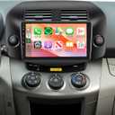 Car Radio Stereo for Toyota RAV4 2007-2011 2+64G, 10.1" Touch Screen/Android 13/Wireless CarPlay/Android Auto/DSP EQ/GPS/WiFi/Bluetooth/FM/RDS/SWC/HD Backup Camera