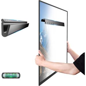 Studless TV Wall Mount, No Stud TV Wall Mount for Most 3275Inch TVs, No Drill Drywall TVs Hanger Bracket, Max VESA600400mm Up to150lbs, Easy Install with New Bubble Level Included