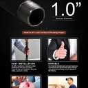 Supply Giant QDCM1048 48" Long Pre-Cut Black Steel Pipe with 1" Nominal Size Diameter
