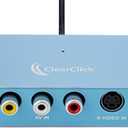 ClearClick Audio to USB 2.0 - Second Generation - Audio Capture & Live Streaming Device - Input 1/8" 3.5mm Aux AV RCA - USB-C Plug & Play
