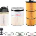 DD15 Fuel Filter Water Separator and Oil Filter kit Compatible With 2013-2019 Freightliner Cascadia/Western Star Detroit DD13 DD16 Engines Replaces# FS19915 PF9908 P551005