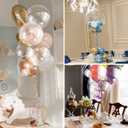 Bobo Balloons - 70 Pcs Different Sizes Clear Balloons for Stuffing, Bulk Wedding Decor Pool Birthday Party Decorations
