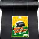 Garden Weed Barrier Landscape Fabric 5FT x 100FT, Premium Weed Control Garden Cloth, Durable Woven Geotextile Fabric, Mulch Breathable Ground Cover for Landscaping Weed Blocker Garden Bed