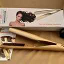 2-in-1 hair curling straightening iron Model QL-105