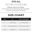 Zylioo 2XL/XL/L/M/S Fleece Skull Cap,Thermal Ski Hats,Cycling Helmet Liner,Winter Athletic Beanie Hat for Men Women